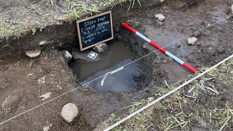 french-drain-discovery-green-fort-excavation